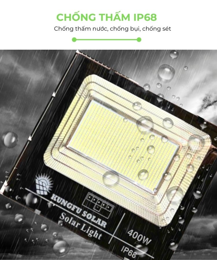 Đèn năng lượng mặt trời 400W